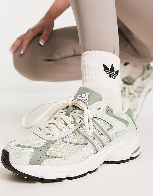

Мятно-зеленые кроссовки adidas Originals Response CL