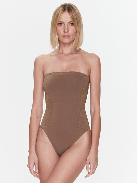 

Купальник Calvin Klein, коричневый