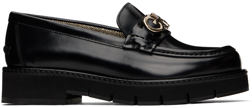 

Черные лоферы Ofelia Ferragamo, Черный, Черные лоферы Ofelia Ferragamo