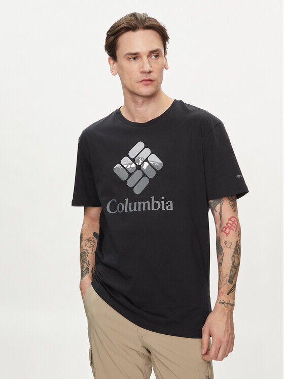 

Футболка стандартного кроя Columbia, черный