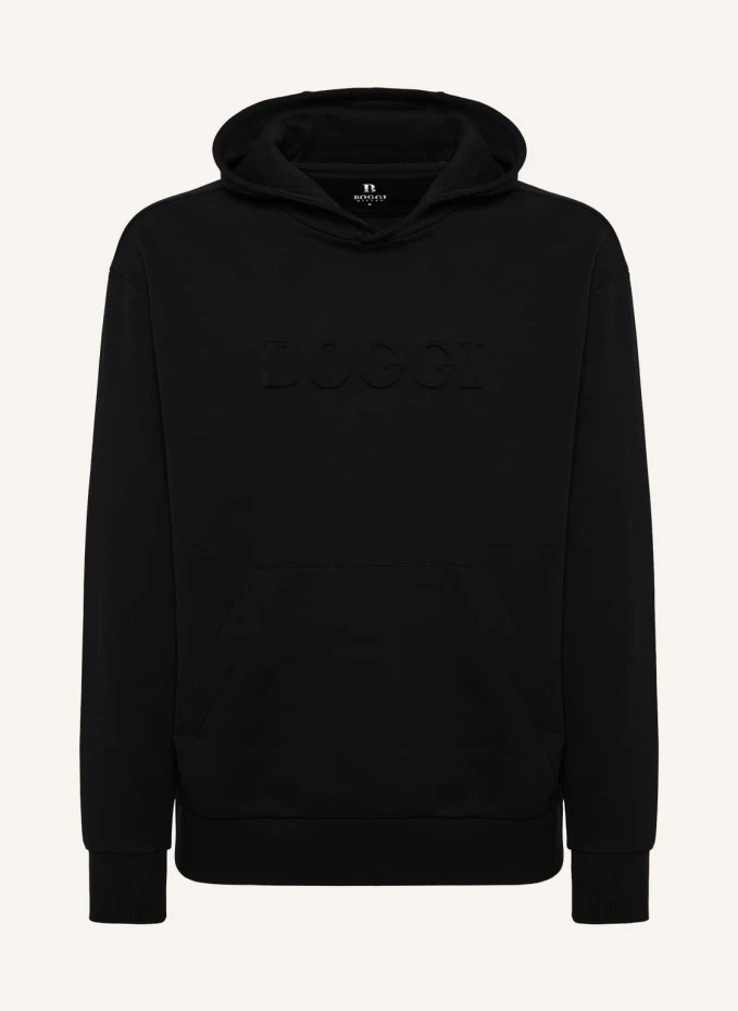 

Толстовка с капюшоном Boggi Milano, черный