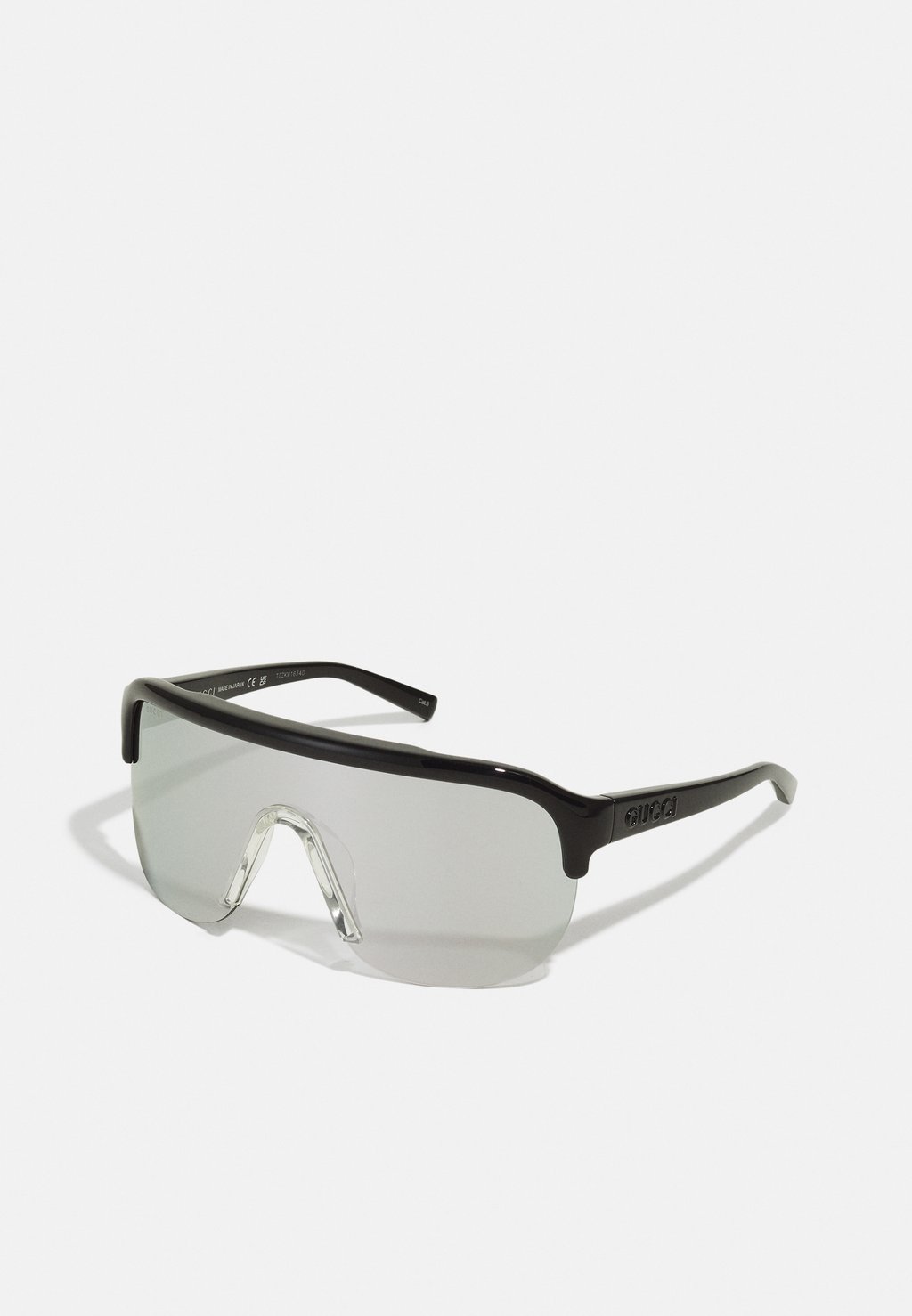 Солнцезащитные очки Unisex Gucci, цвет black/silver-coloured солнцезащитные очки unisex gucci цвет black silver coloured