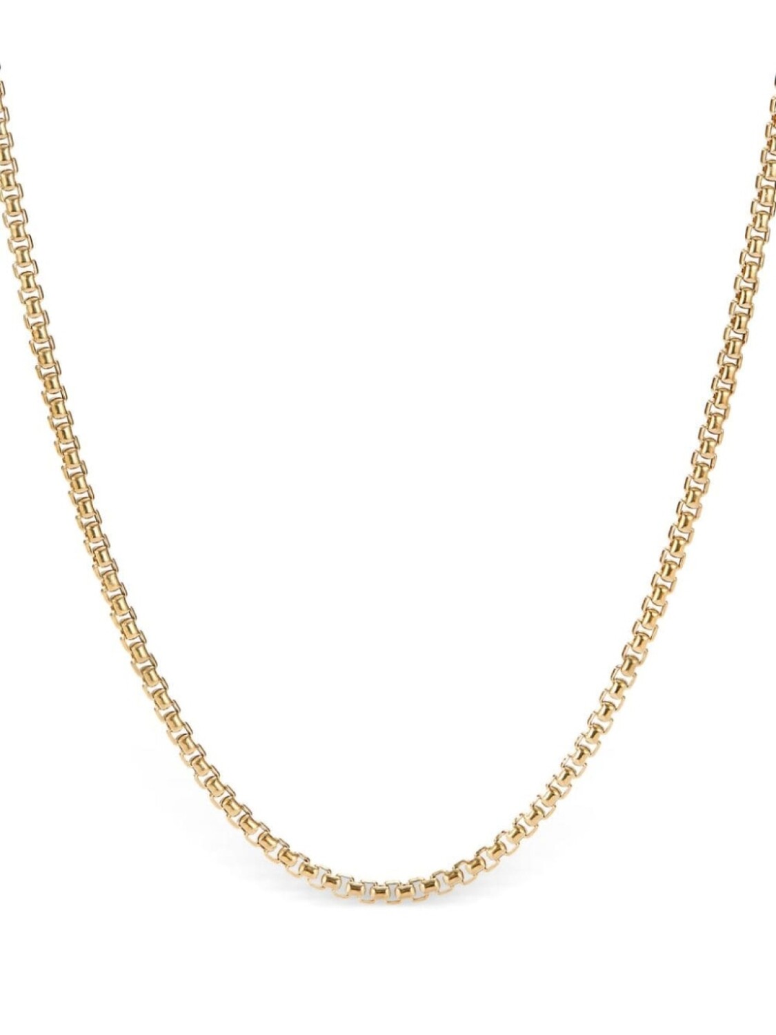 

Колье Box Chain из желтого золота David Yurman, золотой
