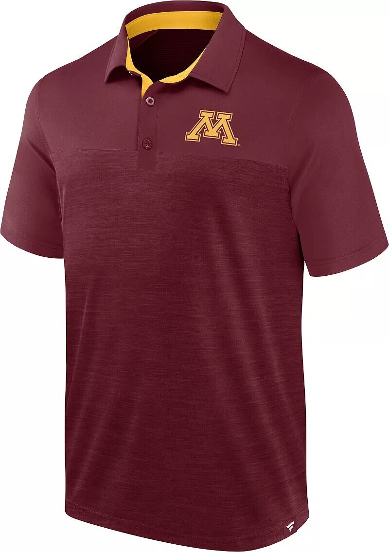 

Мужская классическая рубашка-поло NCAA Minnesota Golden Gophers Maroon Homefield