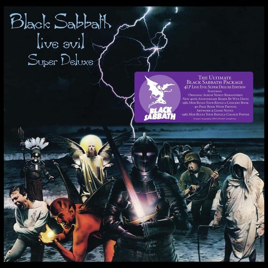 Виниловая пластинка Black Sabbath - Live Evil (Super Deluxe 40th Anniversary Edition) bmg scorpions lovedrive 50th anniversary deluxe edition lp cd