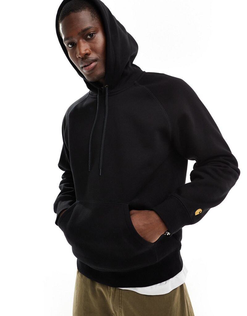 

Черная толстовка с капюшоном Carhartt WIP Chase