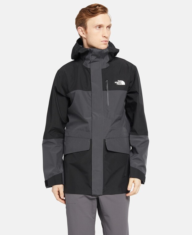 

Куртка с капюшоном The North Face, антрацит