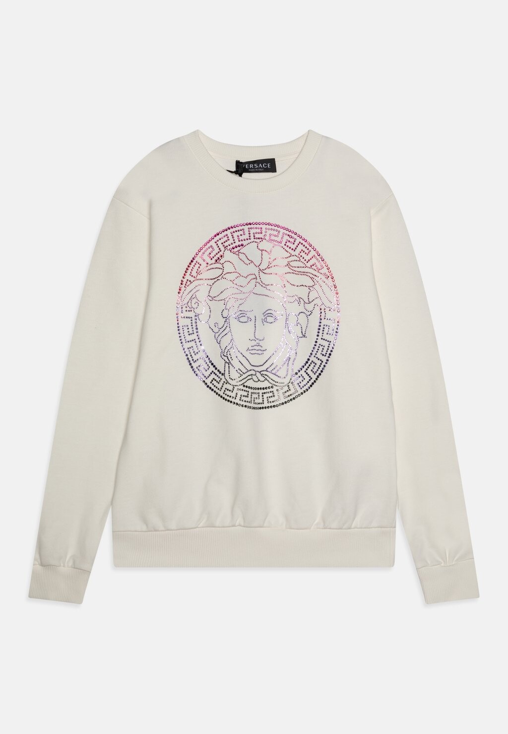 

Толстовка Ricamo Medusa Unisex Versace, цвет bianco/multi-coloured