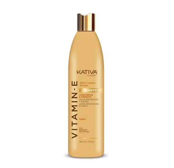 

Ультравосстанавливающий и укрепляющий шампунь Vitamin-E Ultra Repair & Strenght Kativa, 500 ml