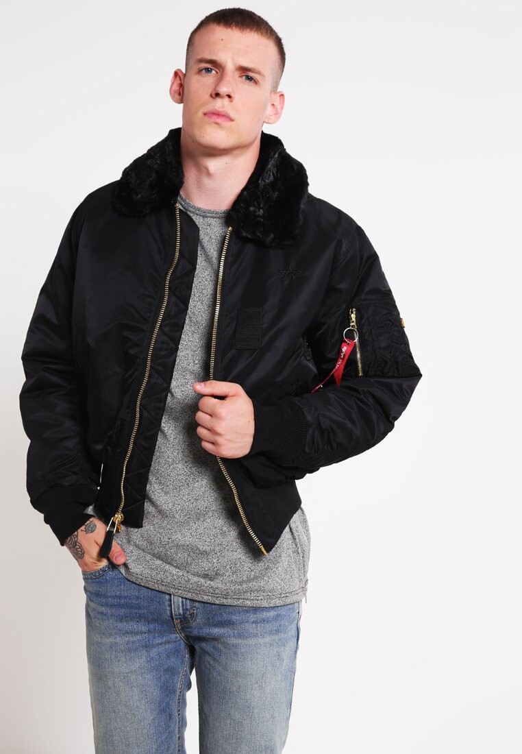 

Зимняя куртка Alpha Industries B 15, черный