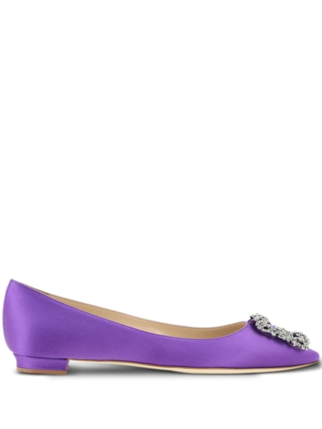 

Manolo Blahnik балетки Хангиси, фиолетовый