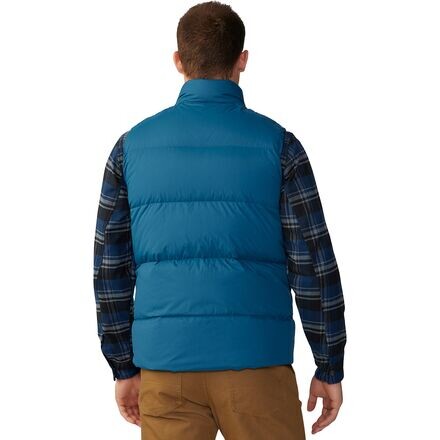 

Пуховой жилет Nevadan мужской Mountain Hardwear, цвет Dark Caspian