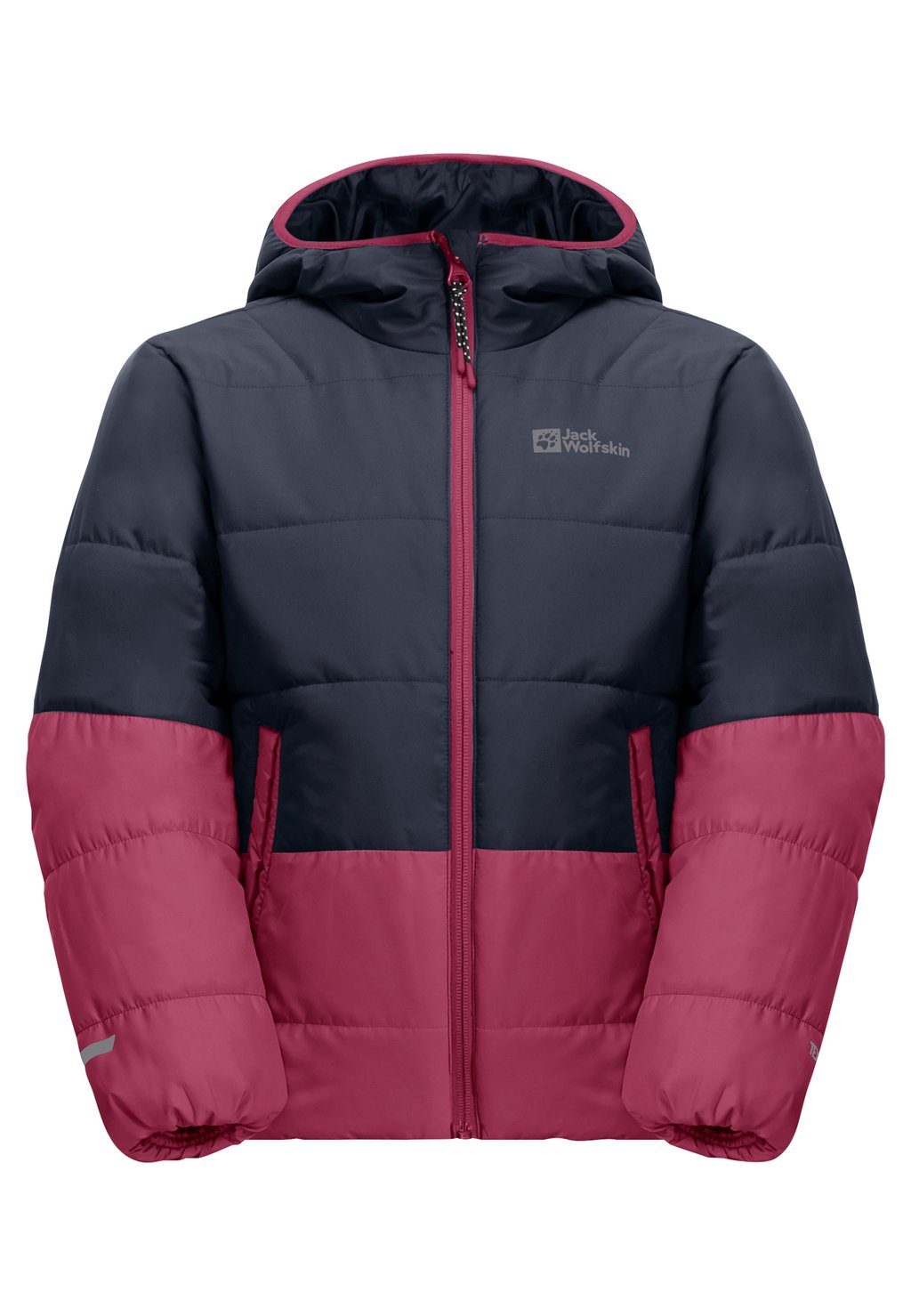 Зимняя куртка TWO HILLS Jack Wolfskin, цвет dark fuchsia