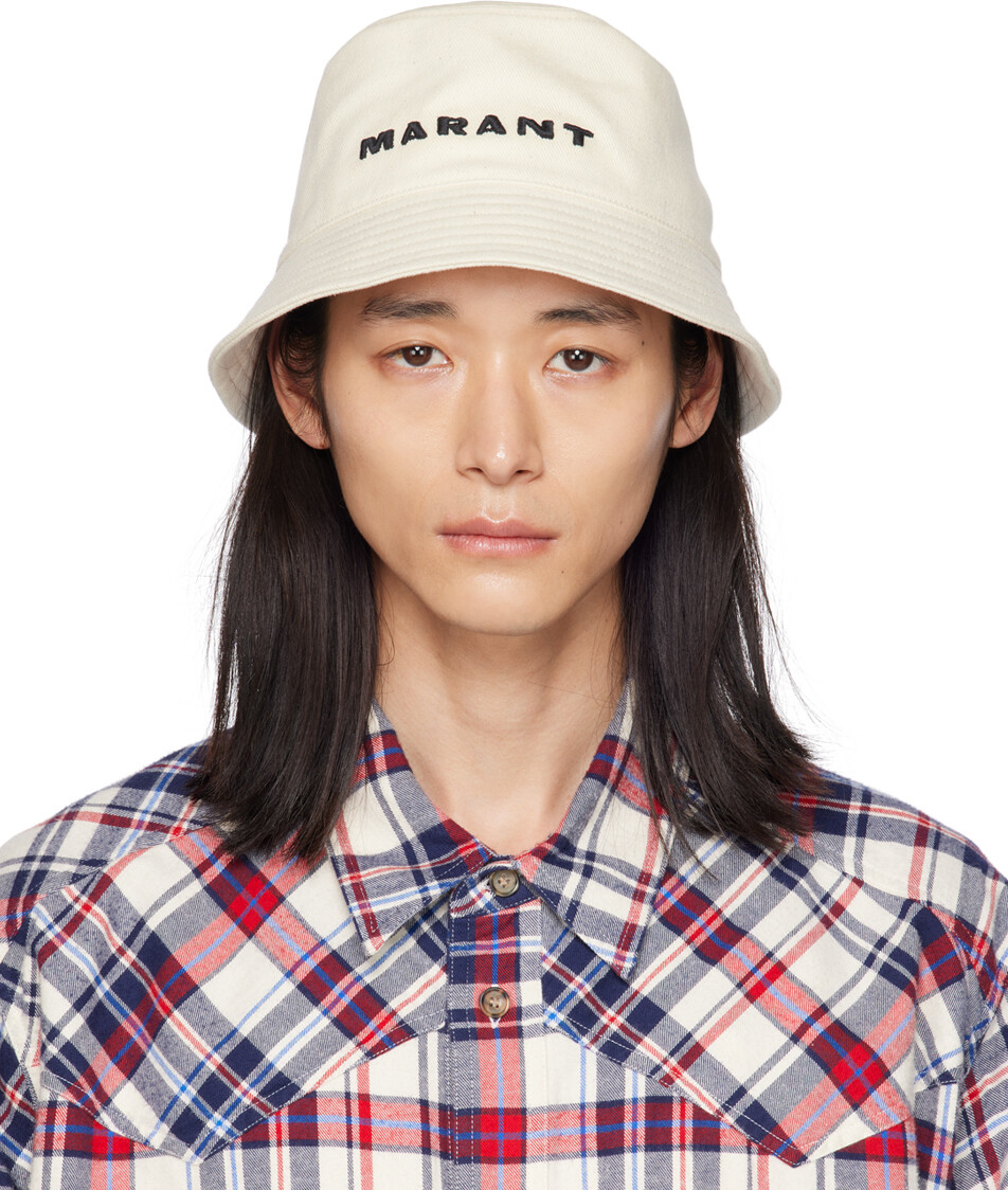 

Off-White Панама с логотипом Haley Isabel Marant