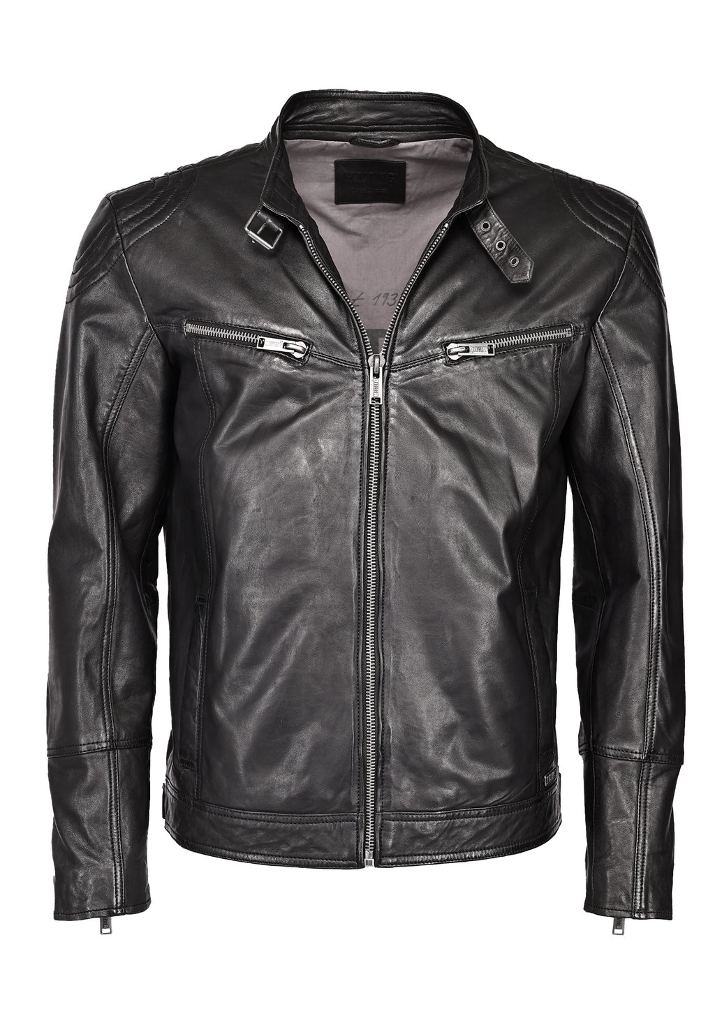 кожаная куртка mustang размер xxl черный Кожаная куртка Mustang Nahkatakki, черный