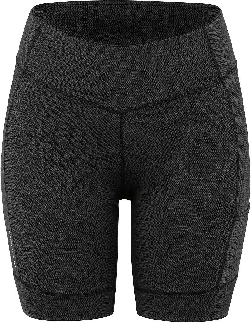 Женские шорты Louis Garneau Fit Sensor текстуры 7,5, черный