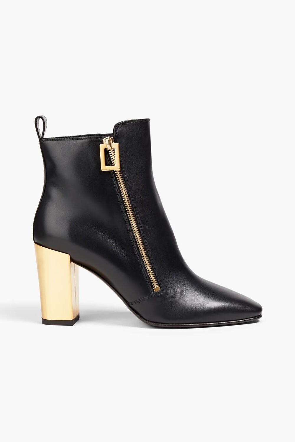 

Двухцветные кожаные ботильоны Roger Vivier, черный
