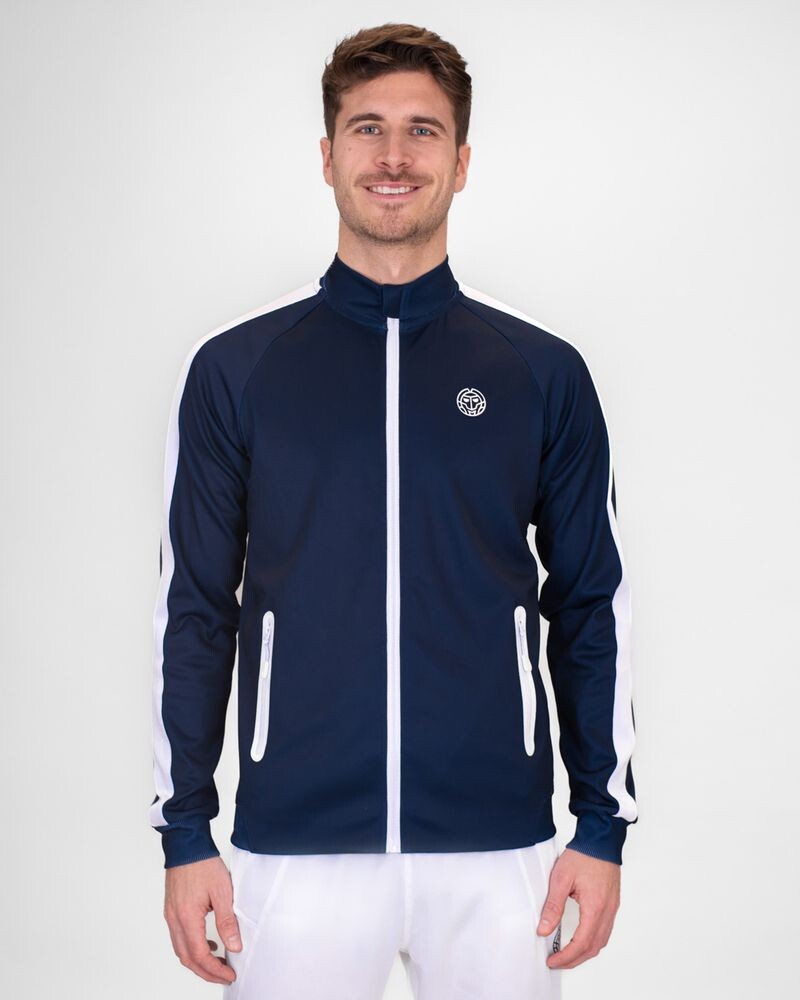 

Спортивная куртка BIDI BADU Melbourne Printed Jacket white/black, темно синий
