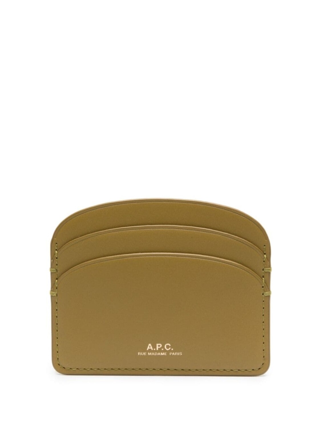

A.P.C. картхолдер Demi Lune с логотипом, зеленый