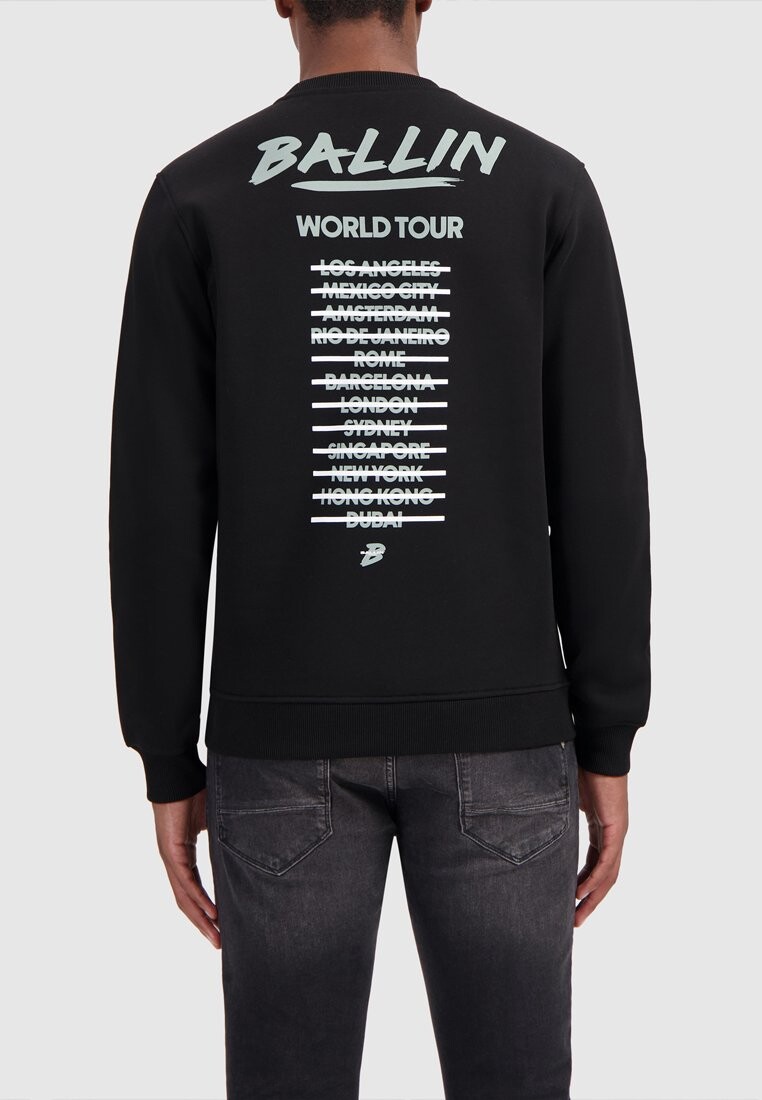 

Толстовка REGULAR FIT CREWNECK Ballin, черный