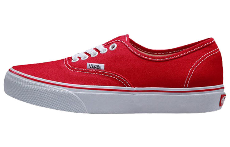 

Туфли из парусины унисекс Vans Authentic, красные