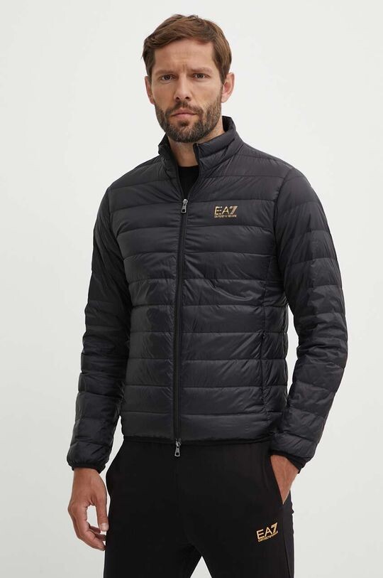 

Пуховик EA7 Emporio Armani, черный
