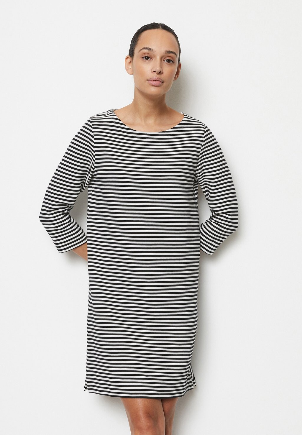 

Платье из джерси LOOSE AUS OTTOMAN Marc O'Polo, цвет multi black