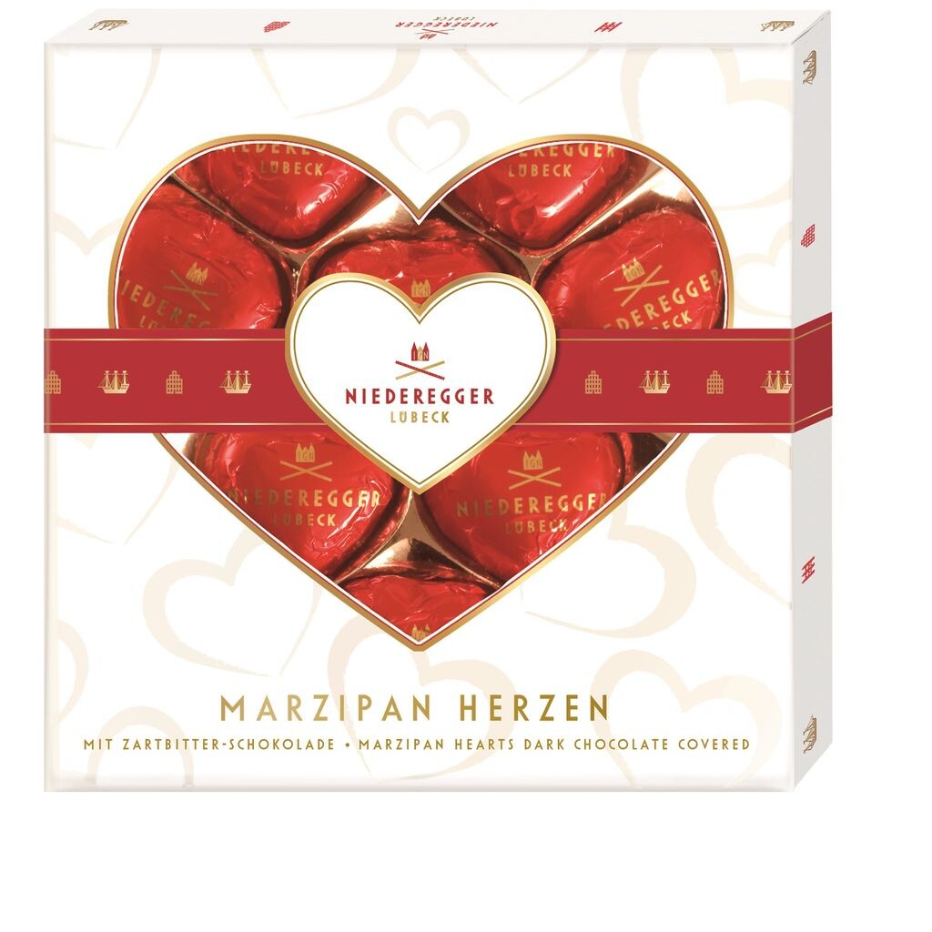 

Niederegger марципановые сердечки 125г