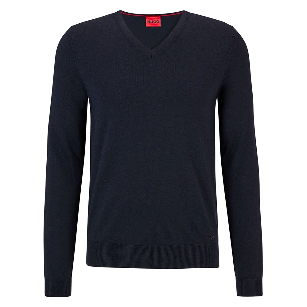 

Свитер HUGO San Vredo-M V Neck, синий