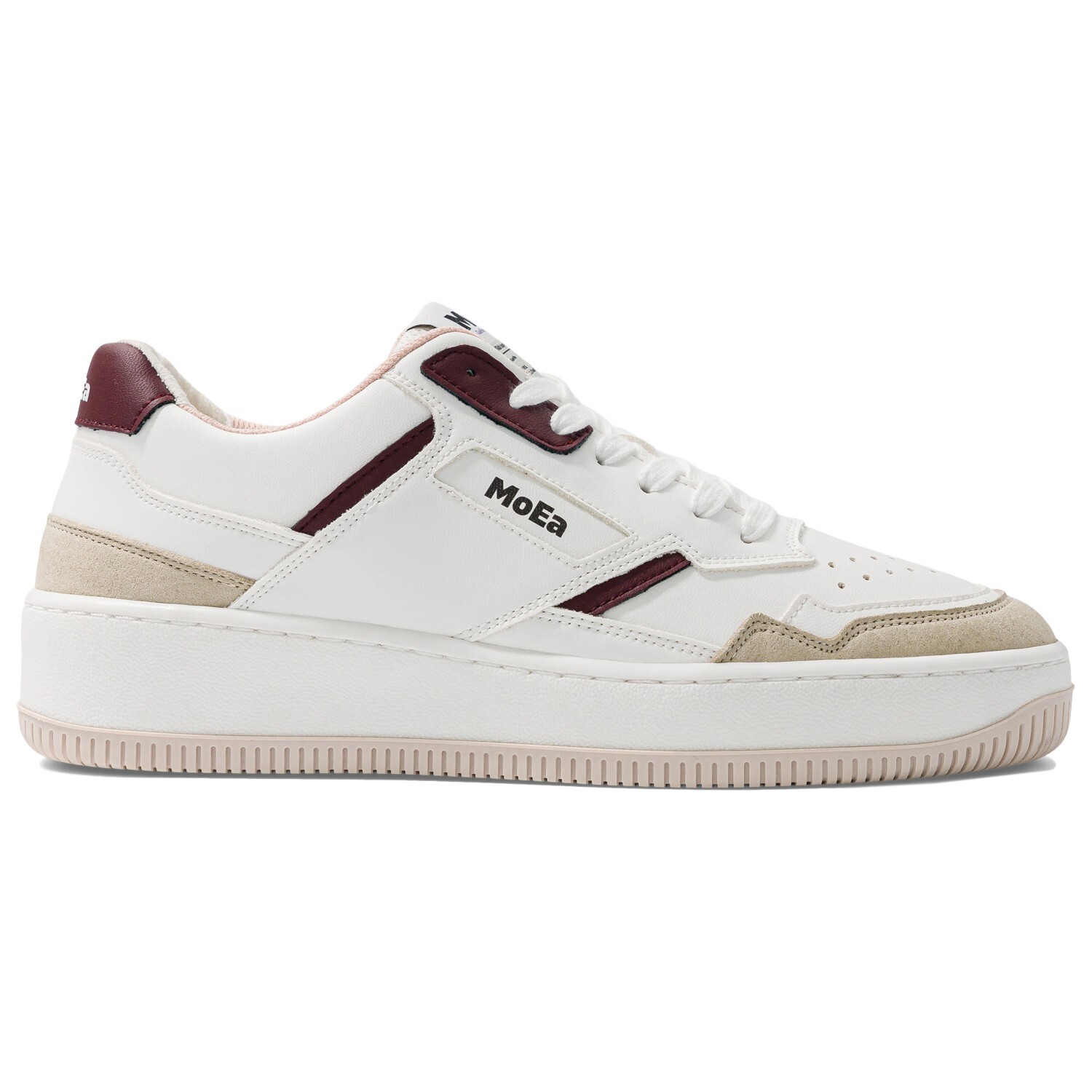 

Кроссовки Moea Gen1 Grapes, цвет White/Wine Suede