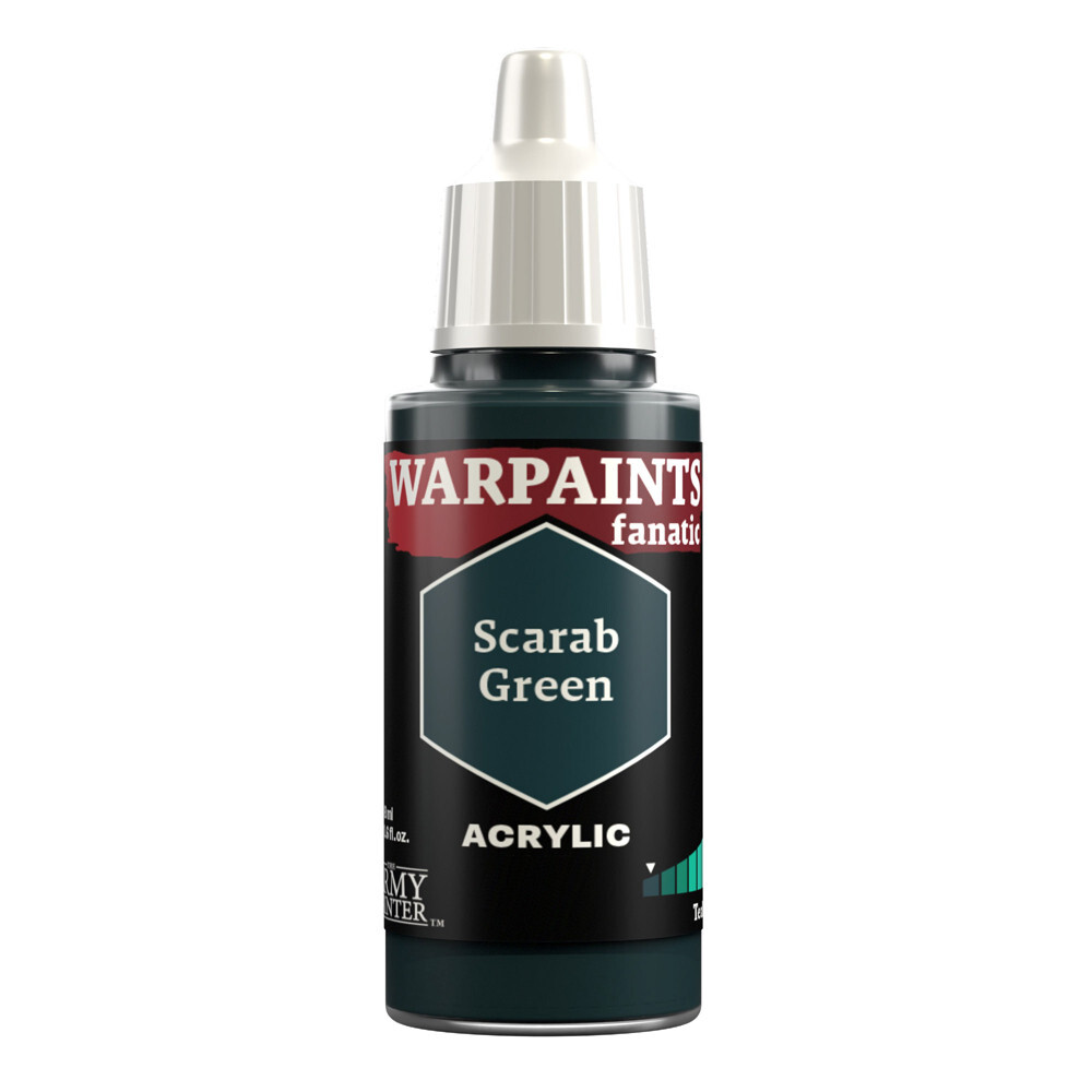 

Аксессуары Army Painter Warpaints Fanatic: Scarab Green (18ml)