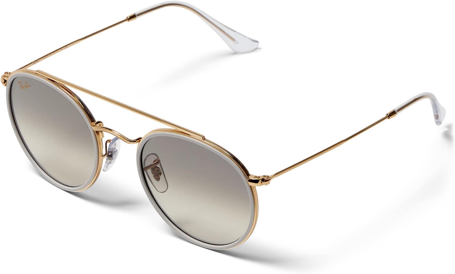 

Солнцезащитные очки 51 mm 0RB3647N Ray-Ban, цвет Legend Gold/Clear Gradient Grey