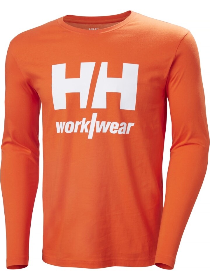 

Лонгслив Helly Hansen, оранжевый