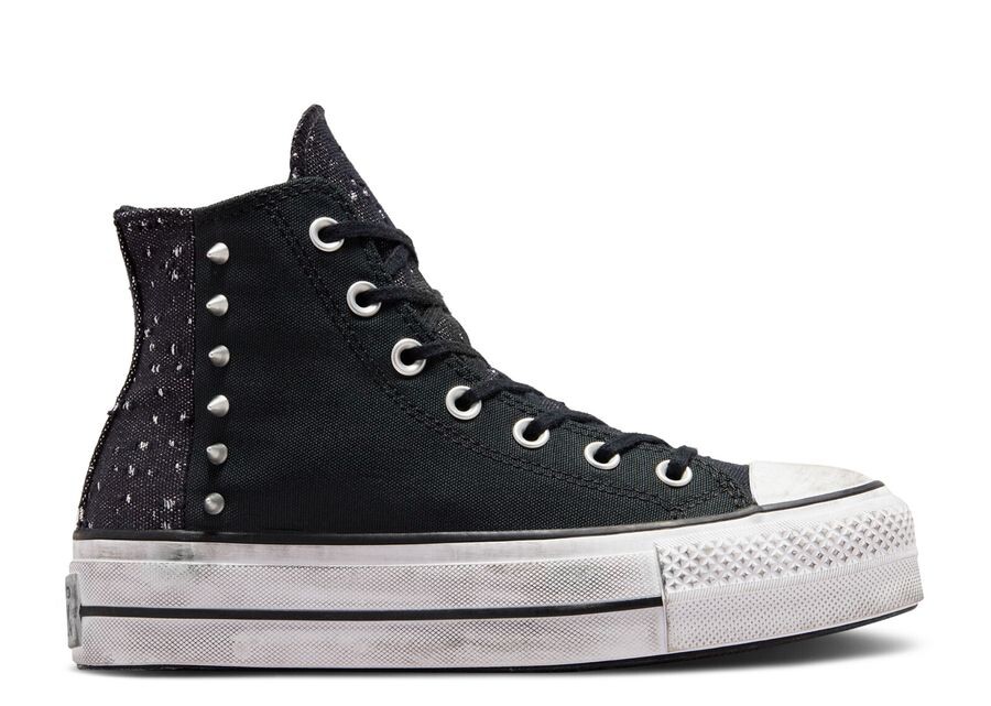 

Кроссовки Converse Wmns Chuck Taylor All Star Lift Platform High 'Studded', черный