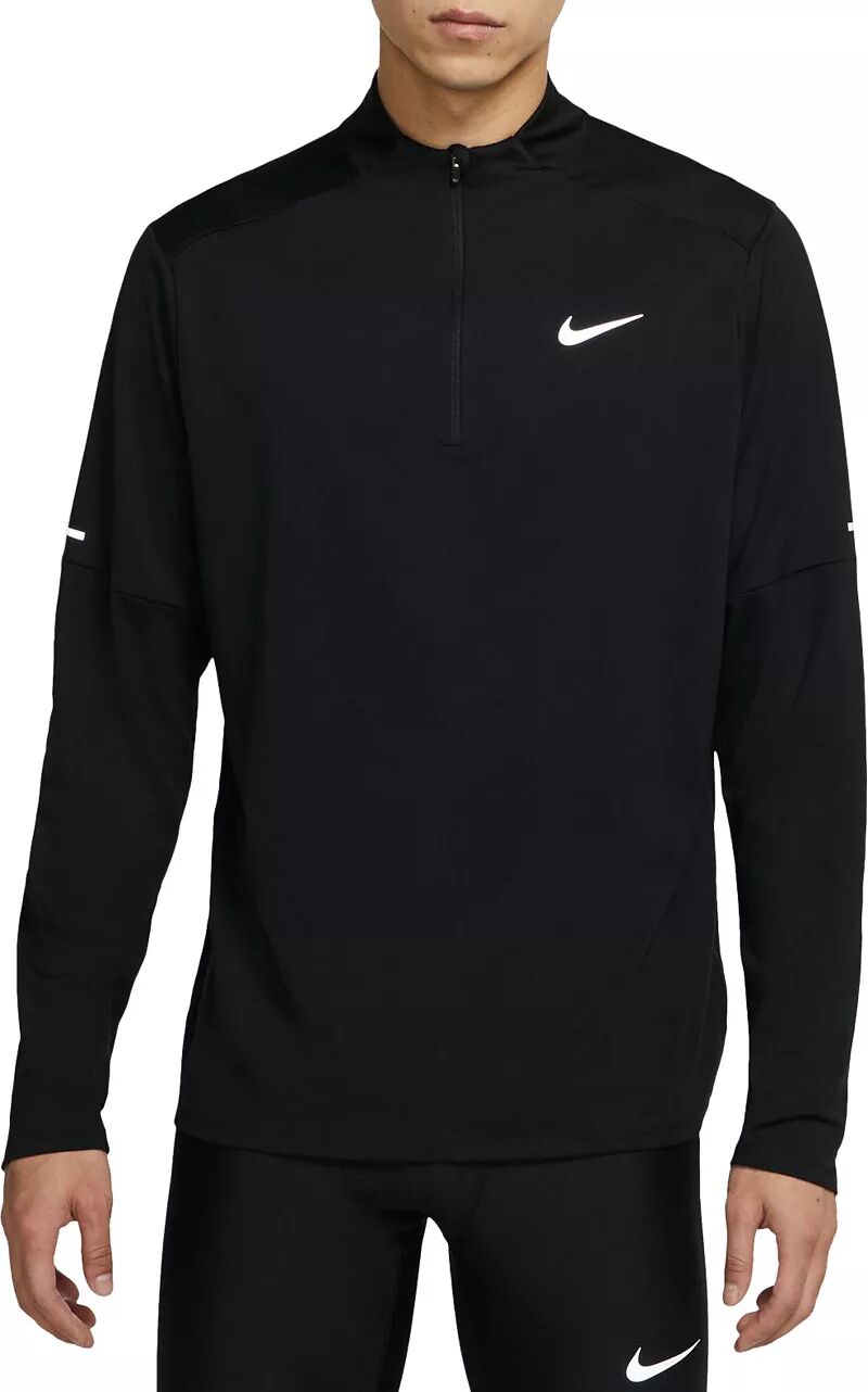 

Мужская беговая рубашка Nike Dri-FIT Element с длинным рукавом и молнией 1/2, черный