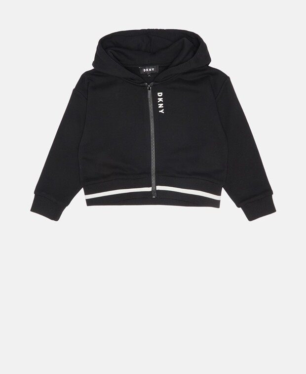 

Толстовка с капюшоном DKNY, черный