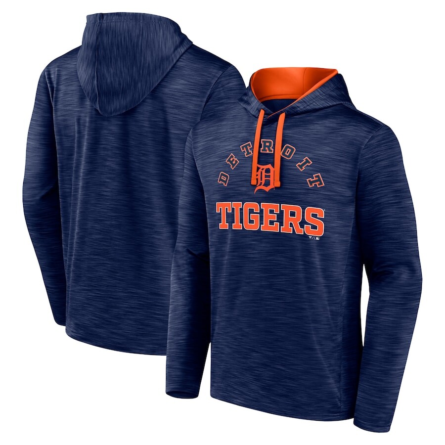 

Пуловер с капюшоном Fanatics Branded Detroit Tigers, нави