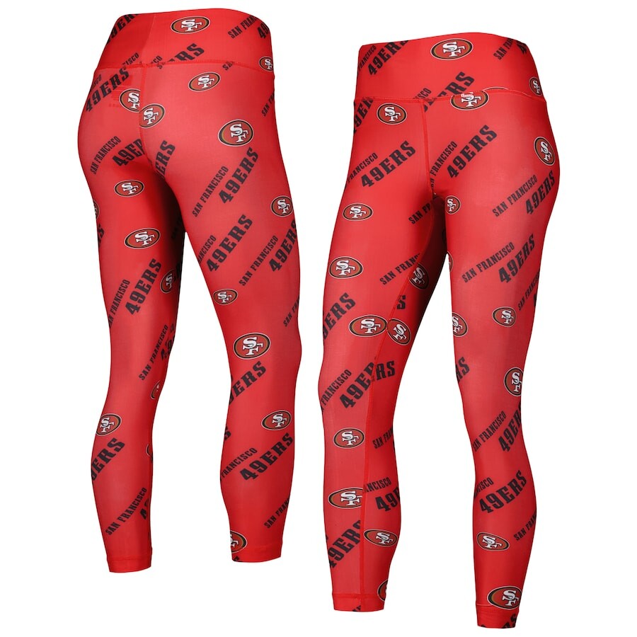 

Леггинсы Concepts Sport San Francisco 49Ers, алый