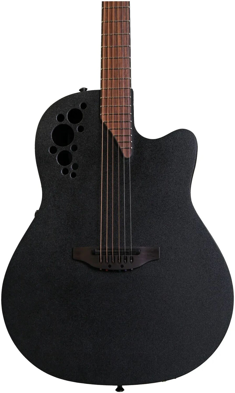 

Акустически-электрическая гитара Ovation Elite T Deep Contour - черная текстурированная