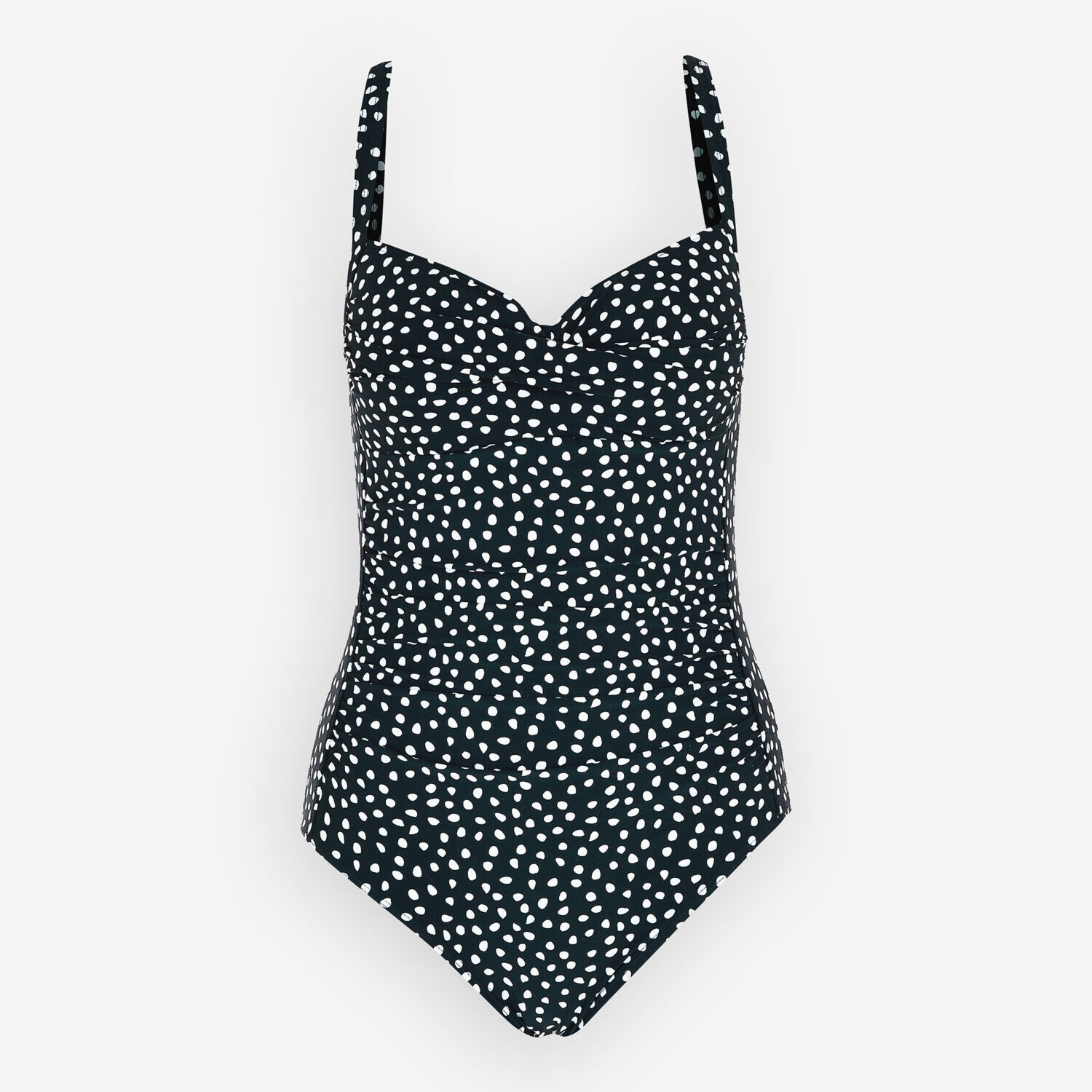 

Черный купальник с белым узором Niptuck Swim