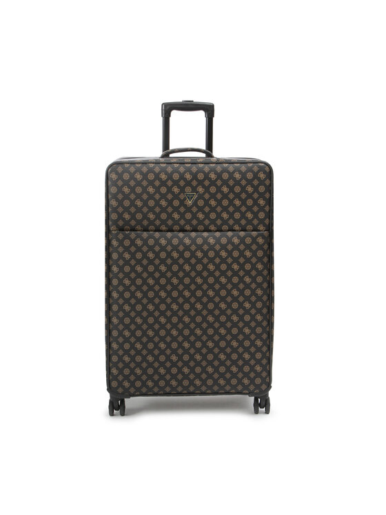 Большой чемодан Guess, коричневый