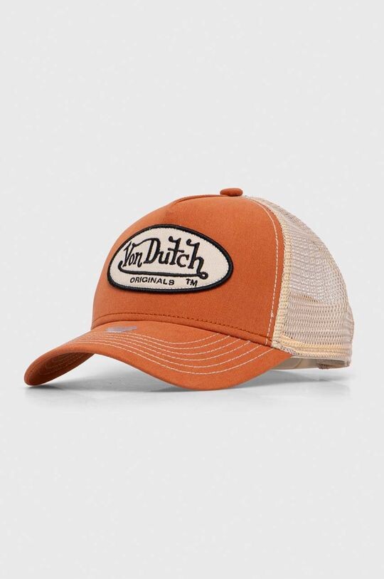 

Бейсбольная кепка фон Датч Von Dutch, оранжевый