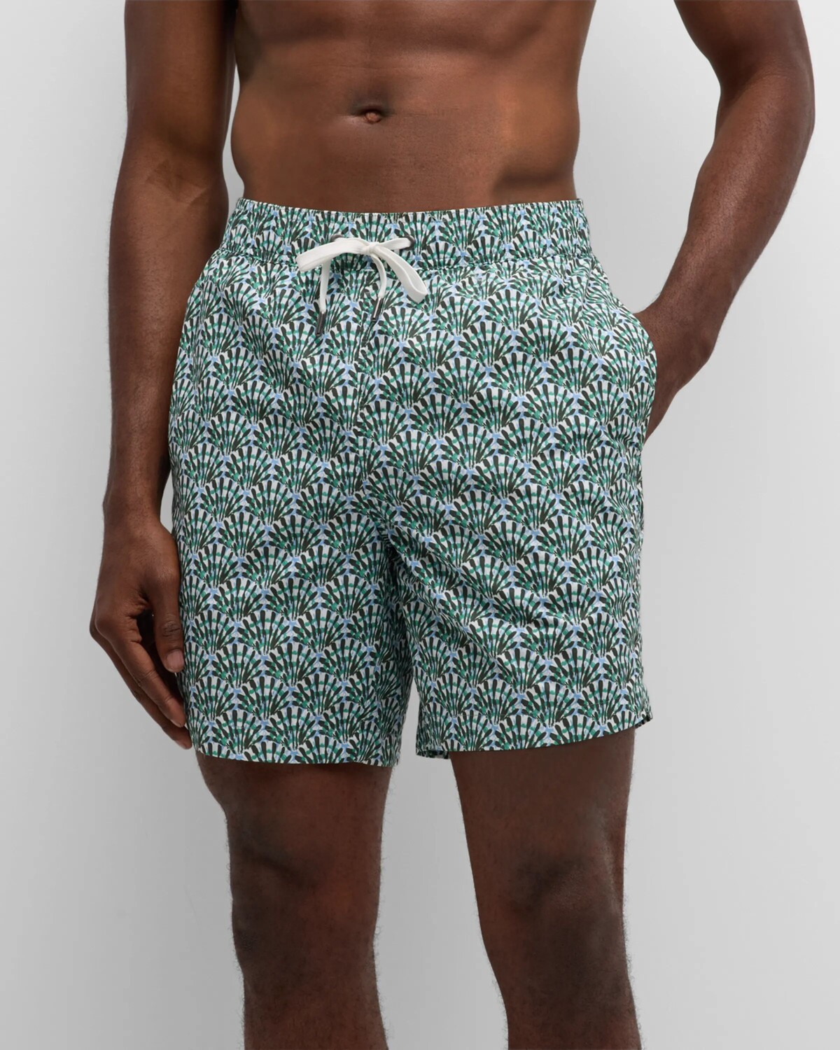 

Мужские шорты для плавания Liberty Triton Charles Onia, цвет Green Multi