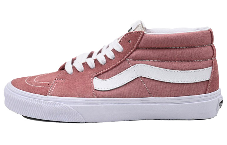 

Туфли для скейтбординга унисекс Vans Sk8 Mid легкомысленные розовые
