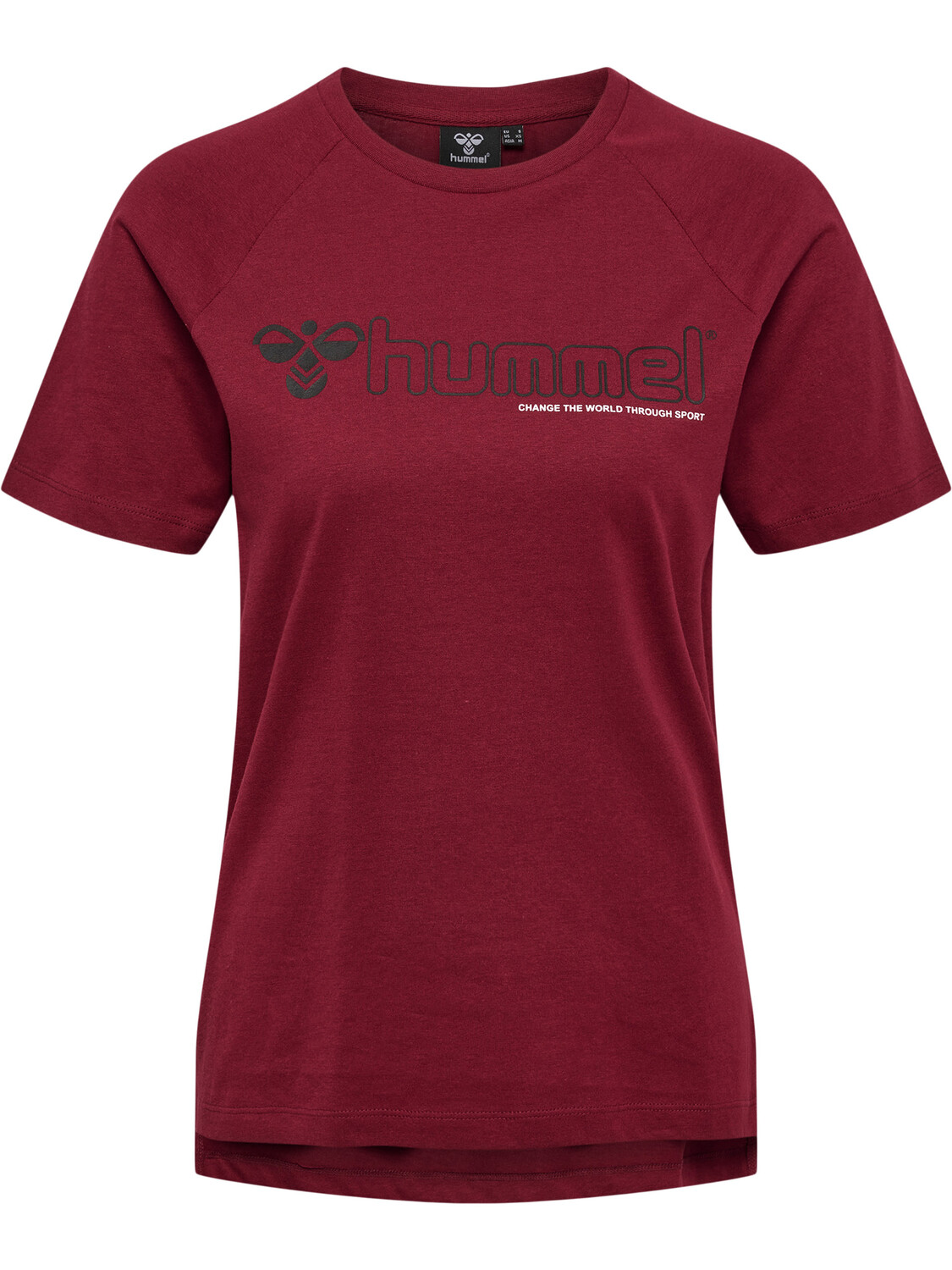 

Футболка Hummel, цвет CABERNET