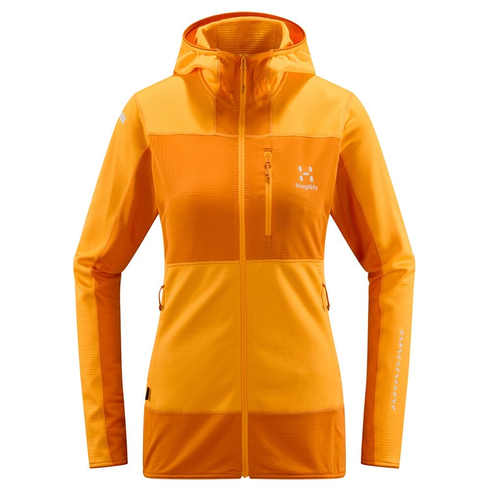 

Толстовка Haglöfs L.I.M Mid Fast Full Zip, оранжевый