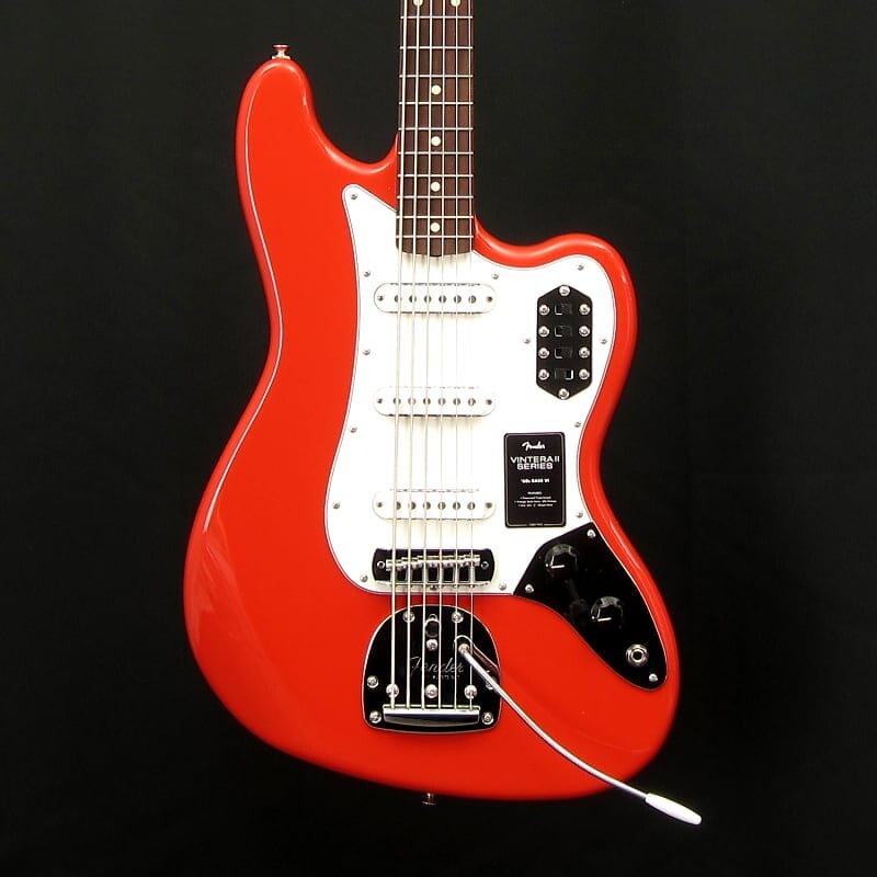 

Басс гитара Fender Vintera II 60s Bass VI, Rosewood Fingerboard, Fiesta Red