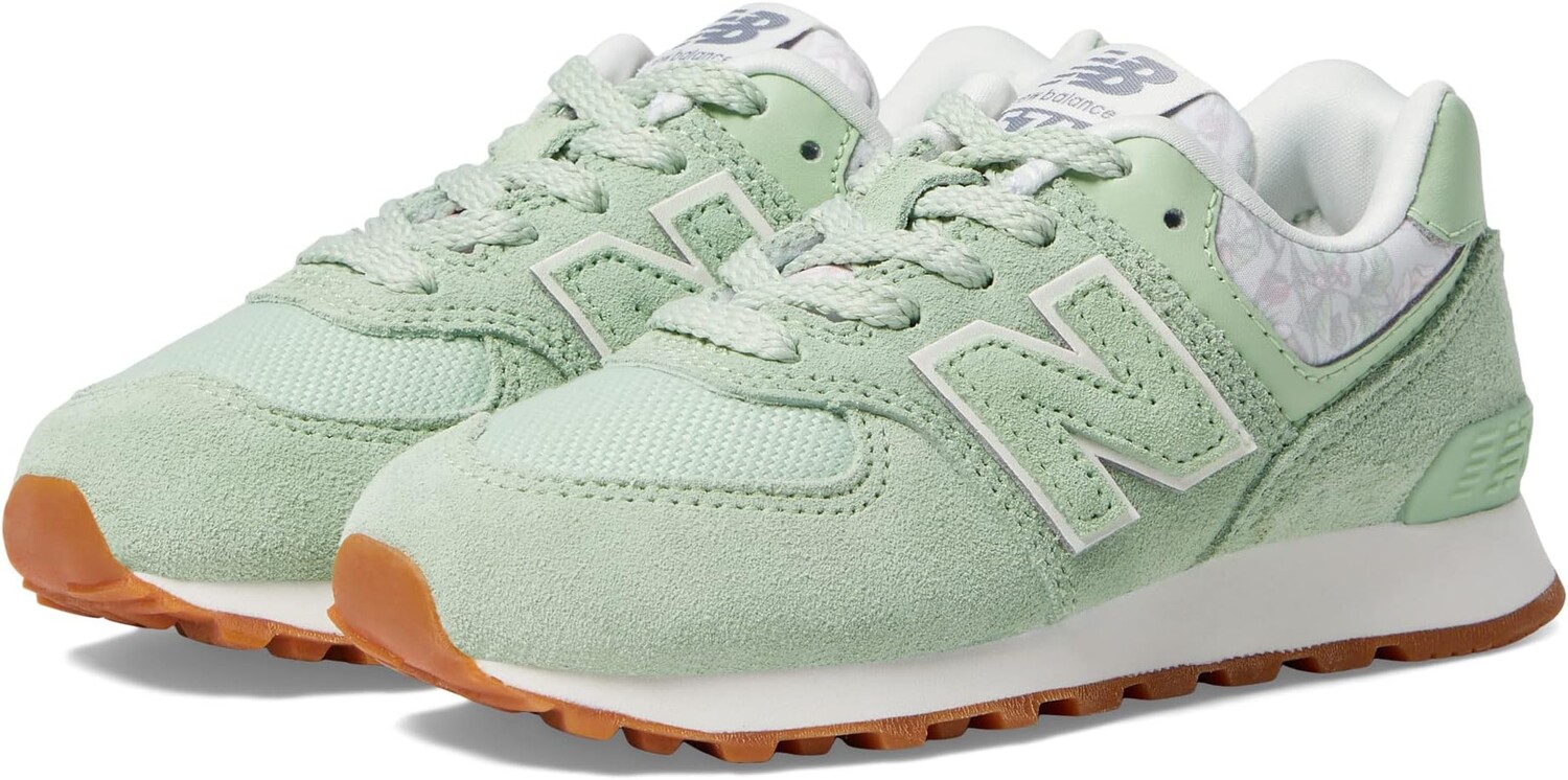 Кроссовки PC574v1 New Balance, цвет Brighton Grey/Summer Aqua