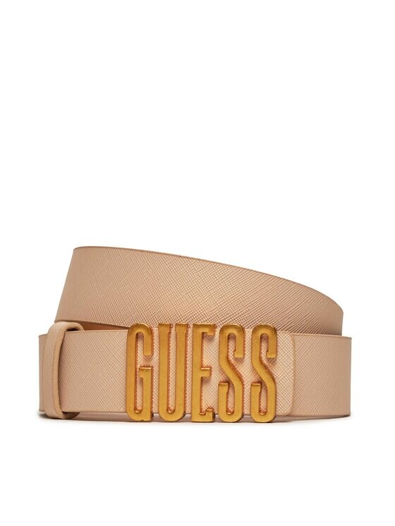 Женский ремень Guess, бежевый