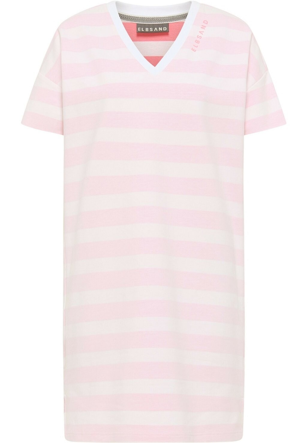 

Платье из джерси KURZÄRMLIGES TEONA MIT V AUSSCHNI Elbsand, цвет rosa